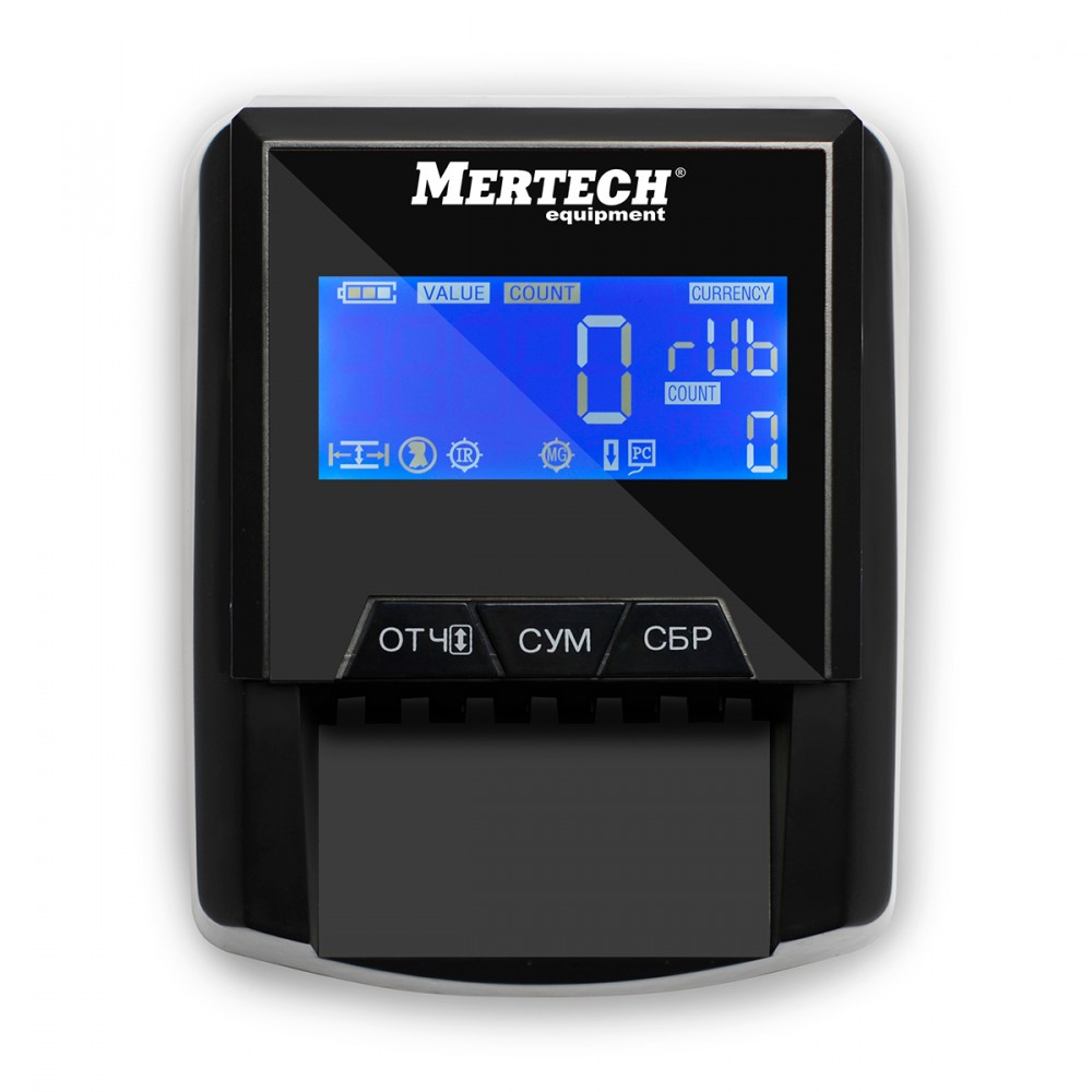 Детектор банкнот Mertech D-20A Flash Pro LCD автоматический в Орске
