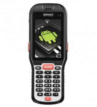Мобильный терминал АТОЛ SMART.DROID (Android 4.4, 1D Laser, 3.5”, 1Гбх4Гб) Wi-Fi b/g/n,Bluetooth,БП) в Орске