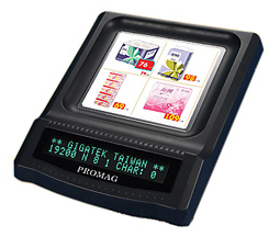 Настольный вакуум-флуоресцентный (VFD) Дисплей покупателя с монетницей DSP802U в Орске