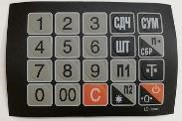 MER327L015 Пленка клавиатуры (327 LED/LCD) в Орске
