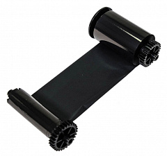 Черная смолянисто-восковая (Resin+Wax) лента (К) на 1200 оттисков с чистящим роликом в Орске